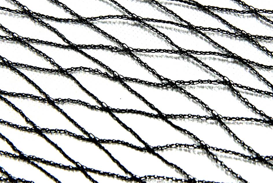 Black bird-proof net